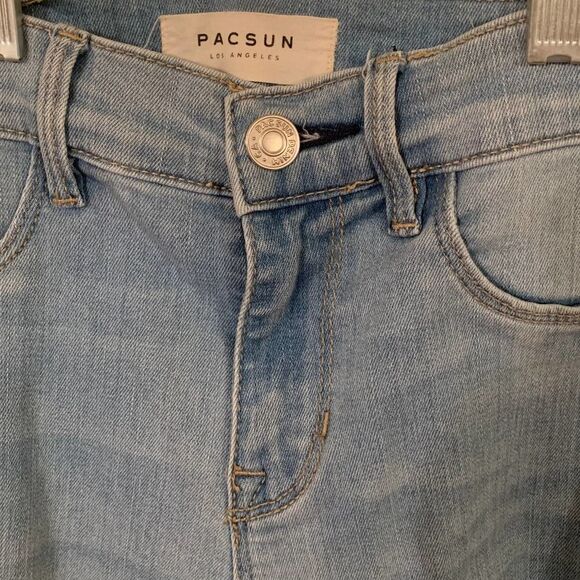 PacSun - Distressed Jeans Size 24 Jeggings - Picture 2 of 8